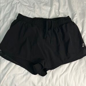 Asics Women's Black Running Shorts
